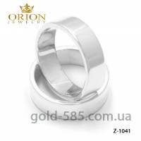 Серебряная обручалка 1041 Серебряная обручалка 1041